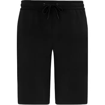 Calvin Klein Повседневные шорты Loop Jacquard с завязками на высокой талии, мужские шорты черного цвета ZM02295-0GO M