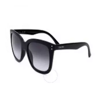Calvin Klein Серые квадратные женские солнцезащитные очки с градиентом CK22550S 001 53