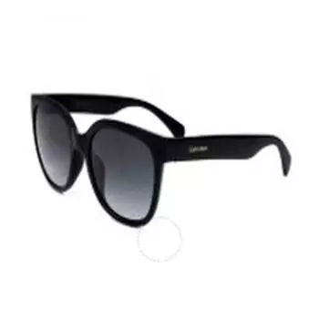 Calvin Klein Серые квадратные женские солнцезащитные очки с градиентом CK22553S 001 55