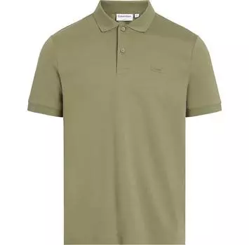 Calvin Klein Smooth Cotton Slim поло с короткими рукавами XL