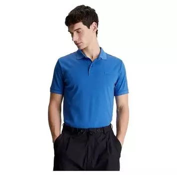 Calvin Klein Smooth Cotton Slim поло с короткими рукавами XL