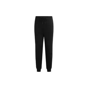 Calvin Klein Solid Color Fashion Drawstring Waist Jogger Pants Men Bottoms Black J319460-BEH