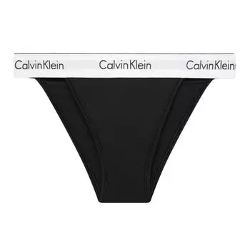 Calvin Klein Современный пояс Gravity с широким поясом и высоким разрезом, хлопковое треугольное нижнее белье, женское нижнее белье Space-Black QF4977-001 XS