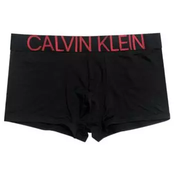 Calvin Klein Ss22 Буквенный логотип Тканый пояс Боксеры Трусы Мужское нижнее белье Черный NB1702O-ZUM XL