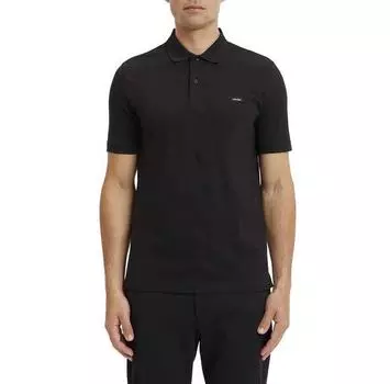Calvin Klein Stretch Pique Slim Button поло с короткими рукавами L