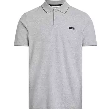Calvin Klein Stretch Pique Tipping поло с короткими рукавами M