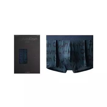 Calvin Klein Тисненый логотип с низкой посадкой, дышащие трусы-боксеры, мужское нижнее белье Gem-Green NB3008-B82 S