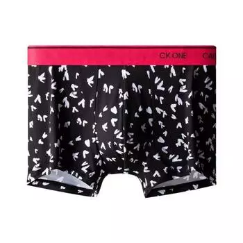 Calvin Klein Трусы-боксеры с полным логотипом и принтом, мужское нижнее белье, черное NB2225-6JX M
