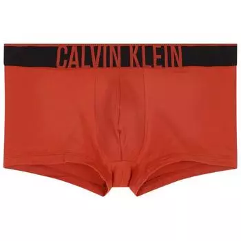 Calvin Klein Удобные простые трусы-боксеры с низкой посадкой, мужское нижнее белье, красные NB3836-XBZ XL