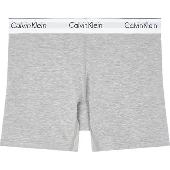 Calvin Klein Удобные простые трусы-боксеры женское нижнее белье серого цвета QF7625-P7A S