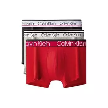 Calvin Klein Удобные трусы-боксеры с буквами, 3 пары мужского нижнего белья NP2312O-9NM M