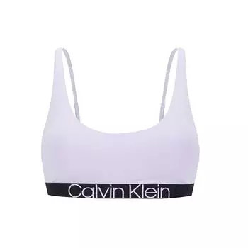 Calvin Klein Удобный тонкий беспроводной бюстгальтер женское нижнее белье светло-фиолетовый QF6624AD-C9S S