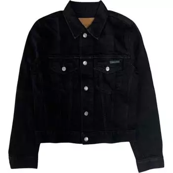 Calvin Klein Женская джинсовая куртка с варкой Черный 81WP908-001 S