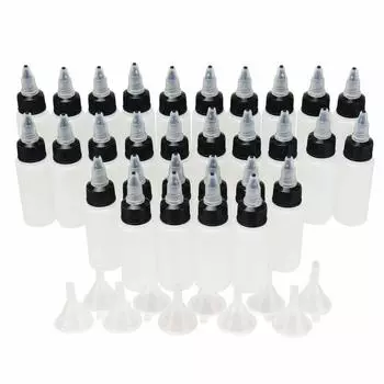 cam Dropper Subdivided Liquid Многоцелевой набор из бутылки, бутылки, бутылки, контейнера, пластика, живописи, искусства, (30мл, 30)