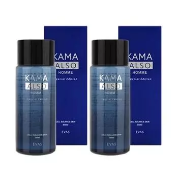 Cama Olso Men s Basic Cosmetic Set Wrinkle Improvement Functional, 1 Set, Skin 2, Cama Olso Large Capacity Homme 2 Piece Set, 02_Skin+Skin