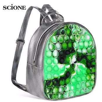 Camaron Pop Fidget Bag для девочек и мальчиков, сумка Popits, сумка-антистресс, игрушки, школьная сумка для девочек и мальчиков, рюкзак, школьная сумка, детская сумка L