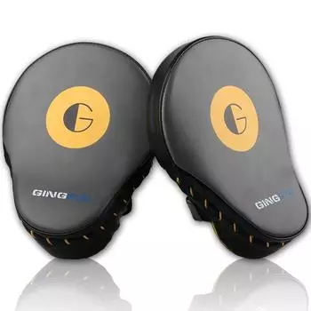 Camber Boxing Hand Target MMA Punch Pad Focus Sanda Training Перчатки для каратэ, муай-тай, удары ногами, оборудование для тренировок по кикбоксингу чёрный