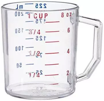 Cambro Measure Cup 1 Cup Clear (25MCCW135)