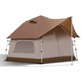 CAMEL CROWN One для большой быстрой двойной солнцезащитной водонепроницаемой и футлярной палатки, в комплекте, сенсорная, на 5-6 человек, складная палатка, установка, слой, защита UPF50+,