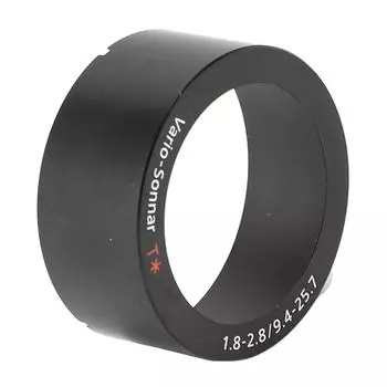 Camera Lens Adapter Circle Aluminum Stable Accurate Lens Front Hoop Circle Adapter for ZV1 Black чёрный