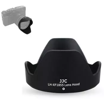 Camera Lens Hood JJC Lens Shade Fujifilm Fujifilm Fujifilm Fujifilm XF 14mm R Fujinon R LM OIS Fujifilm Lens Hood Reverse Mounting Matte Finish Black