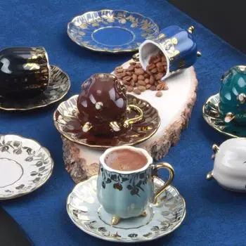 Camila Набор из 6 фарфоровых кофейных чашек