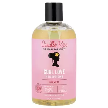 Camille Rose Увлажняющий шампунь Curl Love, для всех типов кожи, 355 мл (12 жидких унций)