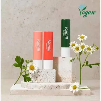 Camille Vegan Бальзам для губ Выбор 1 Классический Грейпфрут Персик 4,2 г Classic