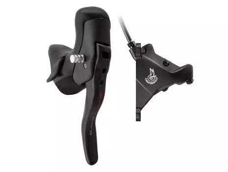 Campagnolo Super Record EPS Hydraulic Disc Brake 12 Speed Shifter Caliper Rear Brake Left Hand 08481368 + 160mm,