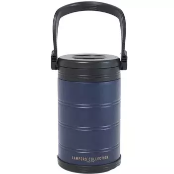 Campers Collection Vacuum Ice Container 5L Width 20 x Depth 17 x Height Vacuum double structure keeps cold for a long time Outdoor Camping Ice Cold