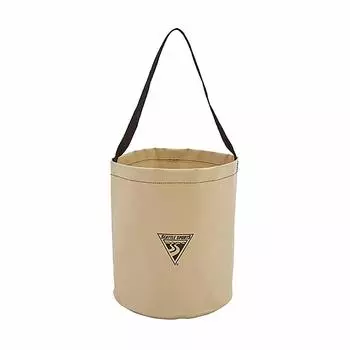 Camping Bucket 12L Tan 12L 12570114027012 [Seattle Sports]