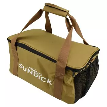 Camping Container with Shoulder Strap Large Capacity Bag, Bag, Dividers, Organized, Included, Portable, чёрный