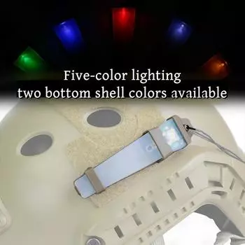 Camping Helmet Safety Flashing Light Survival Signal Light Waterproof Lamp Outdoor Equipment for Camping Hiking Cycling