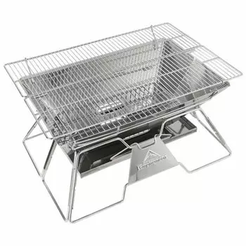 Camping Moon Bonfire Grill Bonfire Stand Barbecue Stove 2 Height Adjustable Large Canvas Case Included MT-3