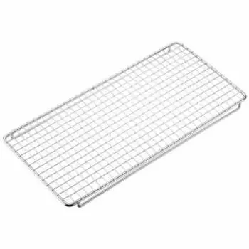 CAMPING MOON Clip Wire Mesh Grilled Stainless Steel Half PRO W2 Rectangle