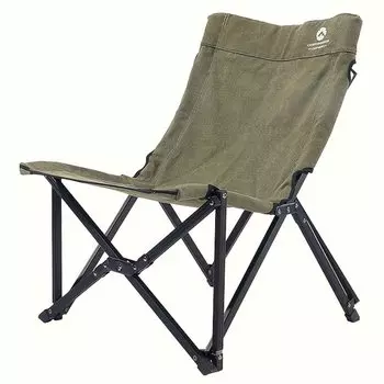 CAMPING MOON Кемпинговый низкий стул костер стул холст ткань низкий стиль стул хаки -ZERO- F-1004C-K