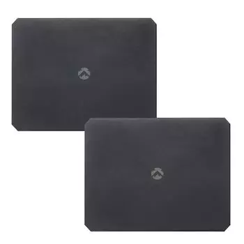 CAMPING MOON Минимальная стойка для соединения алюминиевая верхняя пластина половинная верхняя пластина набор из 2 шт. черный черный Gear T-229-9BK-2P