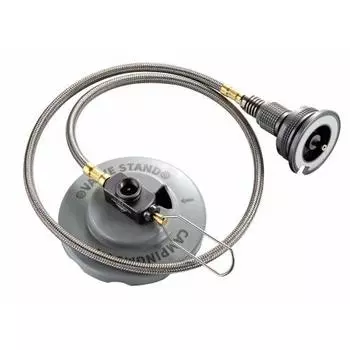 CAMPING MOON OD can to CB can burner Совместимый адаптер Ввинчивающийся магнитный тип Совместим с кассетной плитой Iwatani Поставляется с подставкой для слива жидкости Z13M