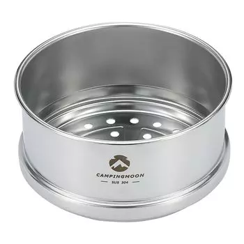 CAMPING MOON Sierra Steamer Sierra Cup Steamer Steamer Steamer Dim Sum Mini Steamer Stainless Steel 304 S362 12cm