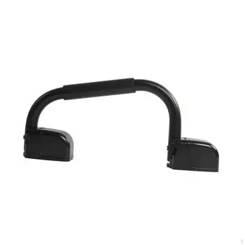 Поручень для входной двери кемпинга на колесах, простая установка для яхты, лодки, легкий, универсальный S чёрный