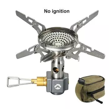 Campingmoon XD-2 3300W Pressure Stabilization Detachable Folding Portable Mini Camping Backpacking Gas Stove