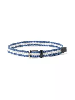 Campus Belt Melange Style Mesh Belt SAX L [Beams Heart] Men s