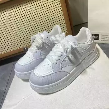 Campus High Street Maillard Style Men s and Women s Casual Bread Shoes Women s Spring and Summer New Student Versatile Skateboard Shoes Women s Tide 35 слоновая кость