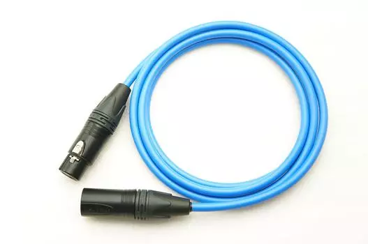 CANARE XLR microphone cable L-4E6S (0.3m, blue)