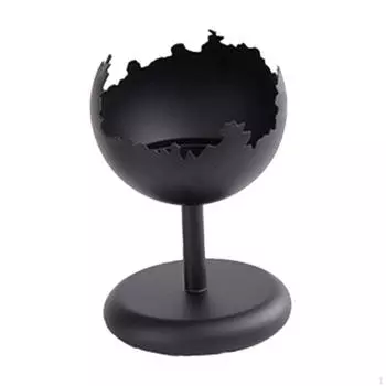 Candle Holder Candelabra for Kitchen Counter Wedding Celebration чёрный