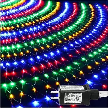 candy88 Illumination Net Christmas LED Outdoor Waterproof Net Light 204 Interior Outdoor New New Square Light, Illumination, Подходит, 31 В, 3 м2 м,