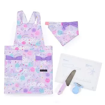 Candy Back Cloth Apron Cooking Item Water No Back Cloth Cutting Triangular Unicorn Fantasy Koala NT666260 [Colorful Style] & Set, Repellent, Iron,