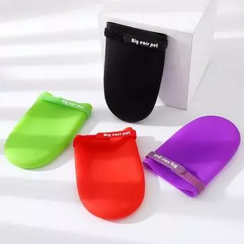 Candy color pet rubber cover non-slip pet going out socks pet foot cover pet rain shoes S (fits 2-2.5kg)