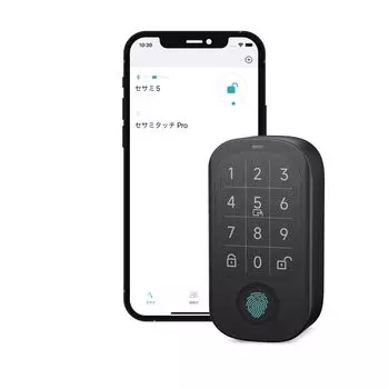 Candy House CANDY HOUSE Умный замок Умный ключ PIN-код Площадка аутентификации по отпечаткам пальцев Считыватель карт IC SESAME TOUCH PRO Sesame Touch Pro Suica PASMO