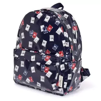 Candy LAURA ASHLEY Рюкзак для начальной школы Большие экскурсионные марки N0749900 [Красочный стиль] Мальчики, студенты, дети, вместимость, путешествия, (военно-морской флот)